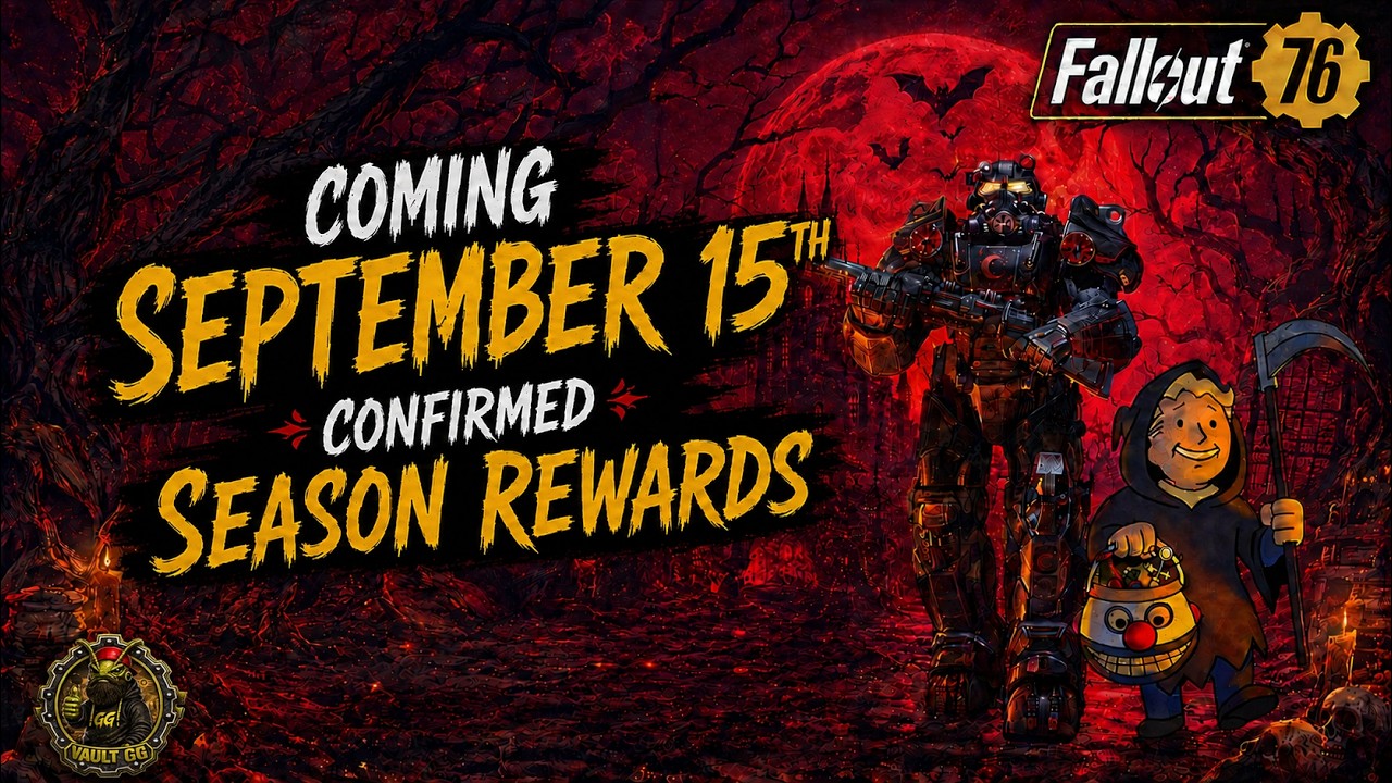 THE BLOOD MOON IS COMING&hellip;  Fallout 76 Season 26 Date & Rewards Revealed!