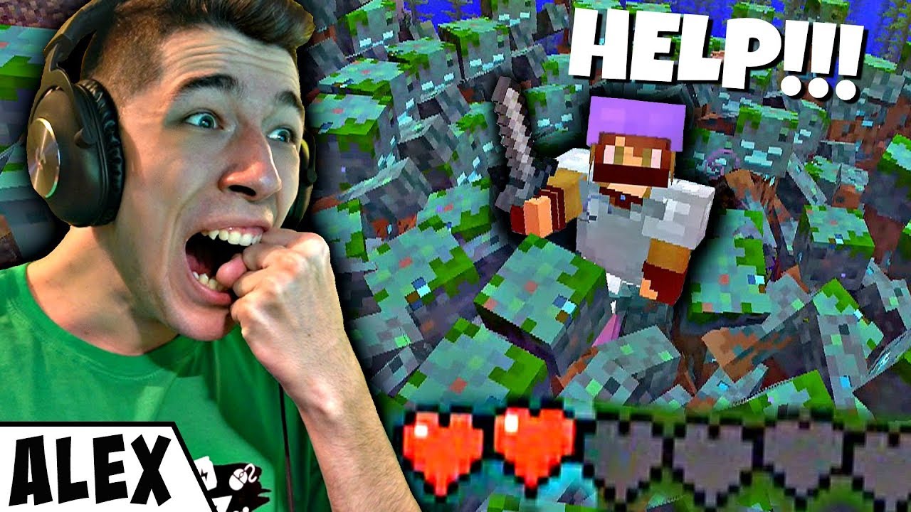 Megtámadott Rengeteg Vízbefúlt a Minecraftban! (Túlélő #18)