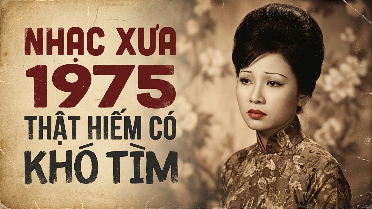 Nhạc Xưa 1975 Thật Hiếm Có Khó Tìm - Nhạc Xưa 1975 Cấm Nghe Một Mình Vì Gây Nghiện