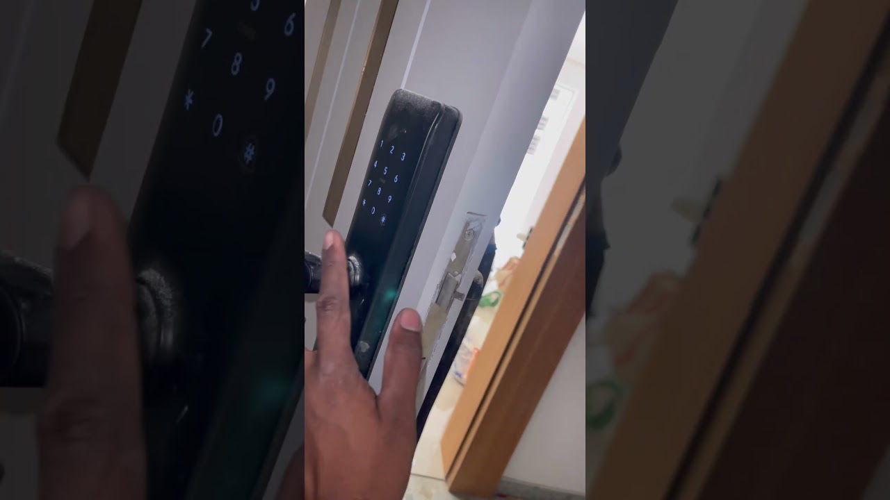 smart fingerprint office room bedroom door lock