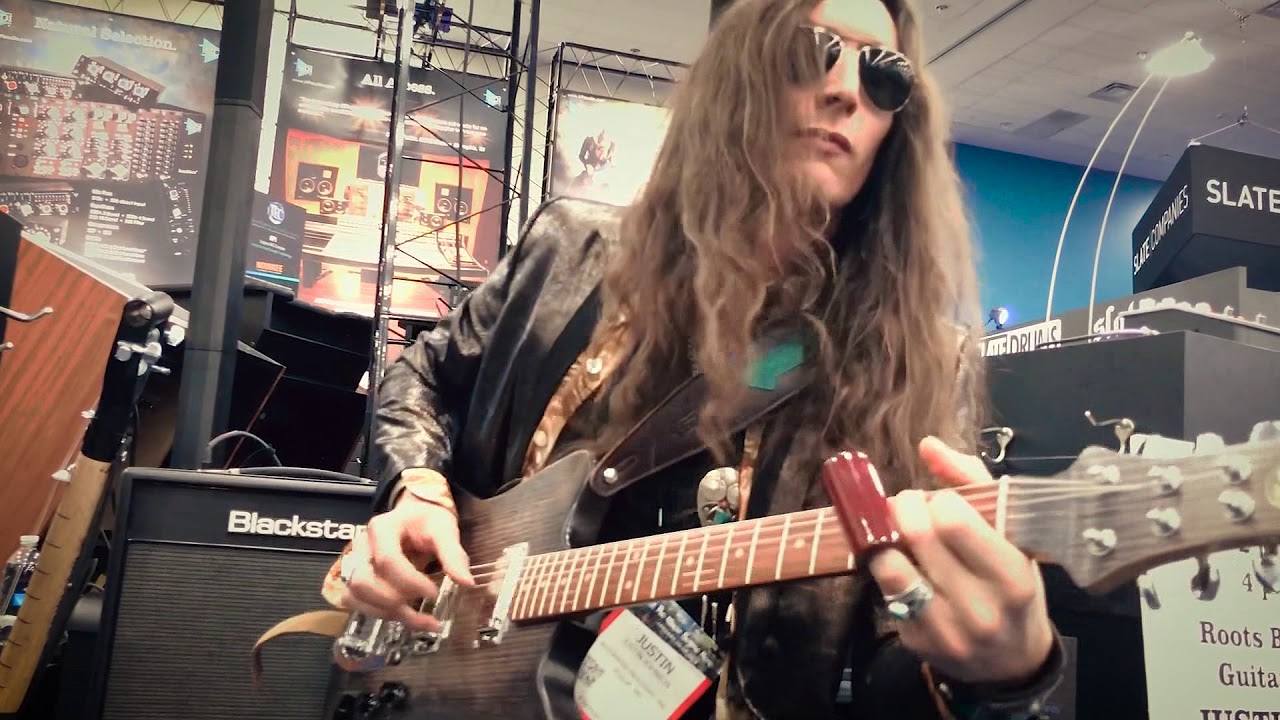 2018 Winter NAMM Show Justin Johnson Guitar