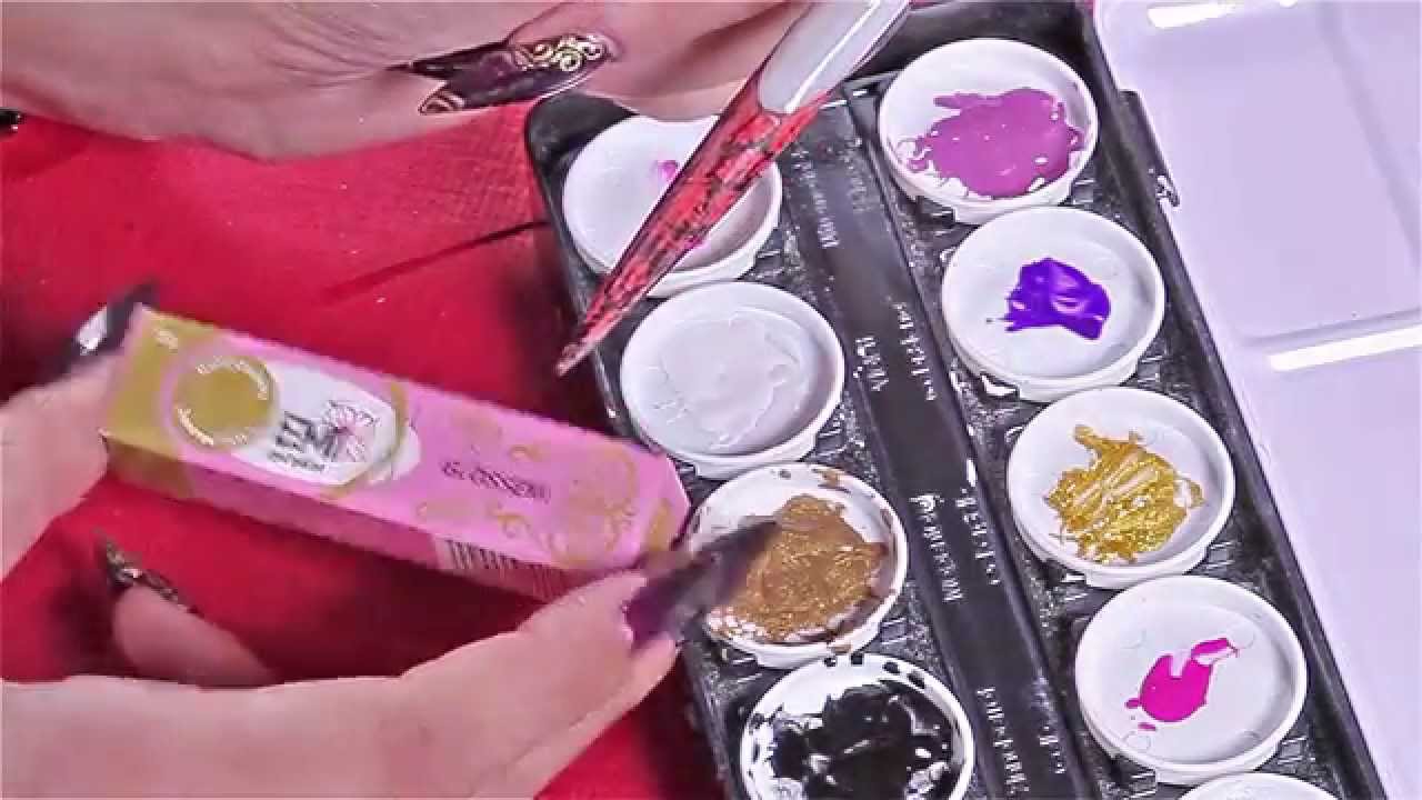Ноктопластика - работа със гелова боя FIRST GEL vs GLOSSEMI , Folio , Nail Design Lara Morrano