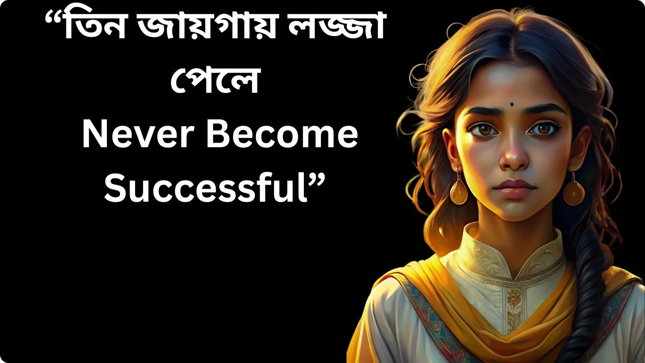 “৩ জায়গায় লজ্জা পেলে কখনো সফল হতে পারবেন না — আজই বদলান এই ৩ অভ্যাস।#motivation #motivationalspeech