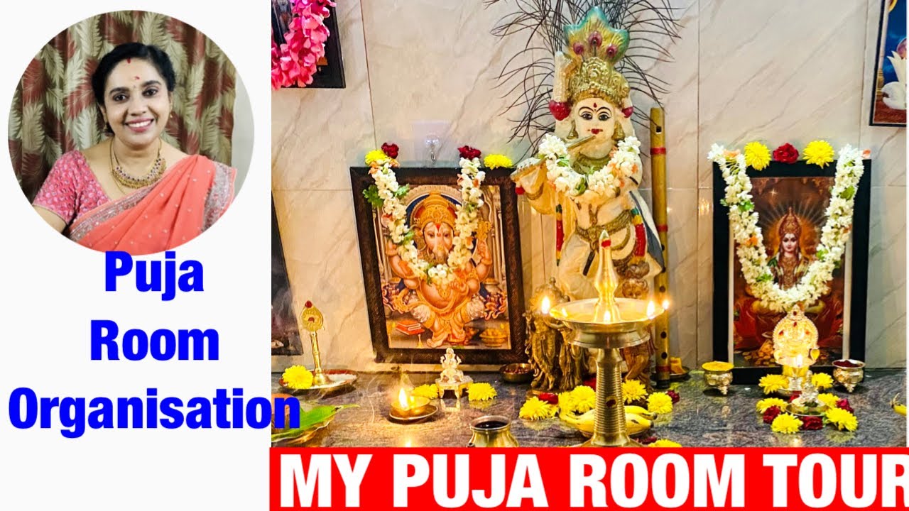 My Puja Room Tour in Malayalam | Puja Room Organisation | Puja Room Decor Ideas | Puja Room Tour |