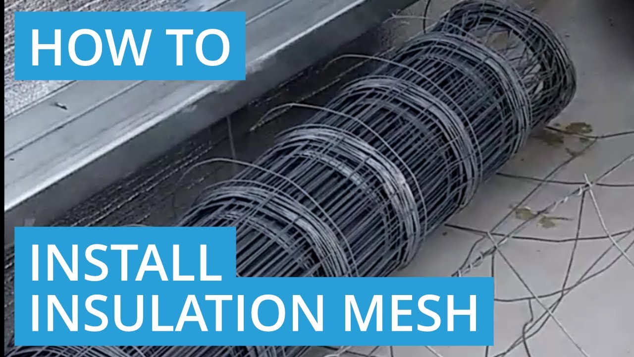 How to Install Insulation Mesh on a Portal Frame Shed - D.I.Y Roys Sheds