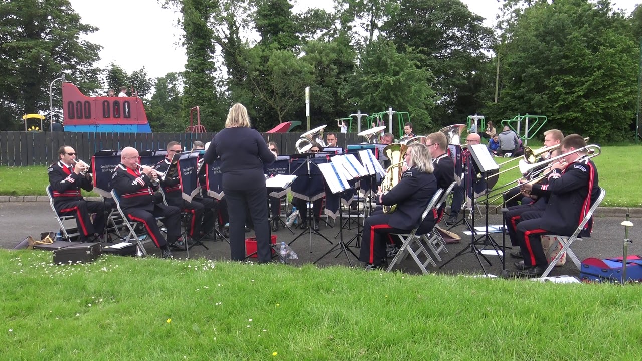 Tamlaghtmore Silver Band Playing At Ballyronan Marina 2019 (6)