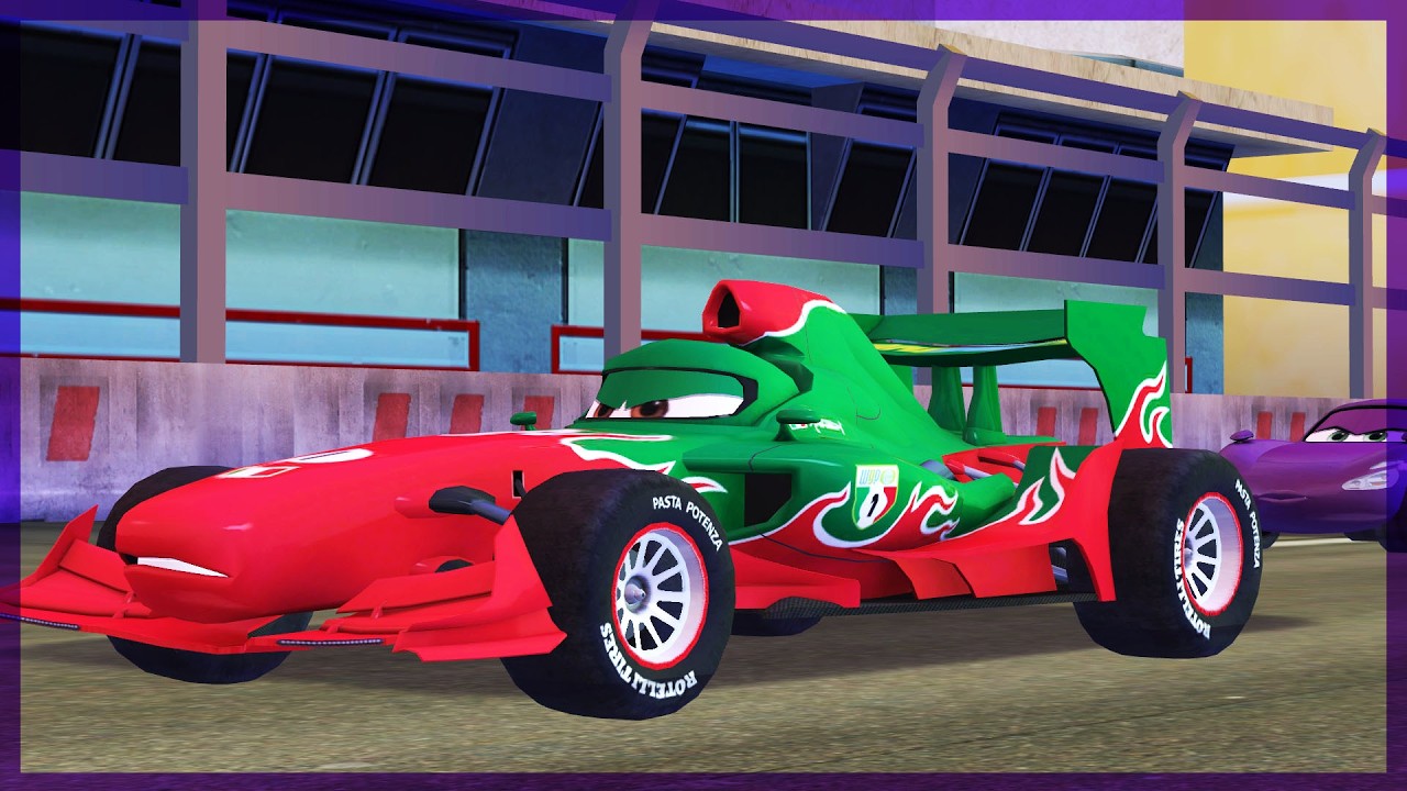 Cars 2: The Video Game (PC) MOD - Hot-Rod Francesco - Harbor Sprint