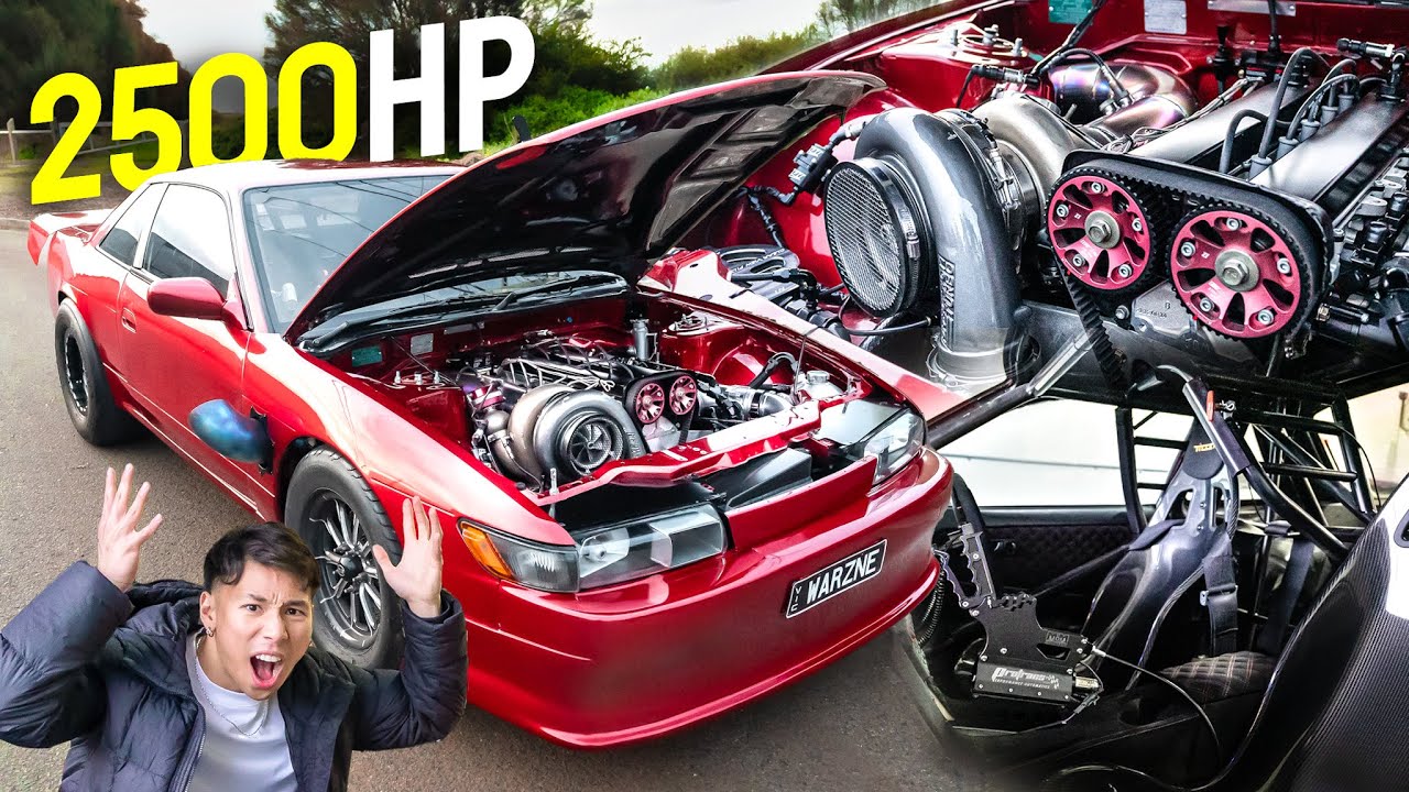 2500HP 2JZ Swapped Silvia S13 - The Undisputed GT-R & Supra KILLER!