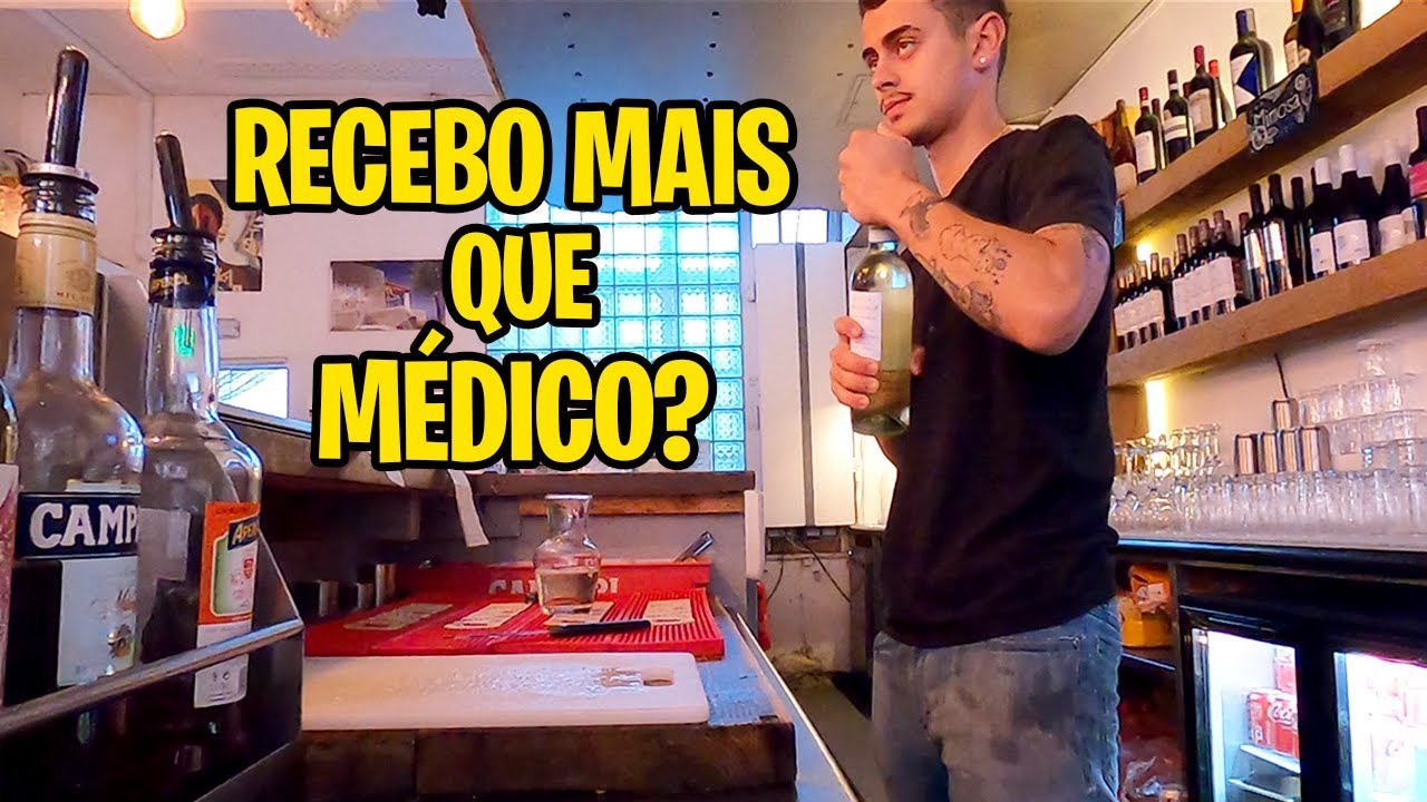 TRABALHANDO DE BARMAN NA MAIOR CIDADE DA EUROPA