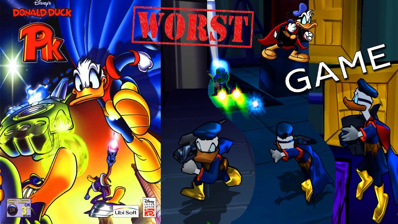 Worst Donald Duck Game | DISNEY'S PK: Out of the Shadows - Gameplay Review PS2 Gamecube 4K