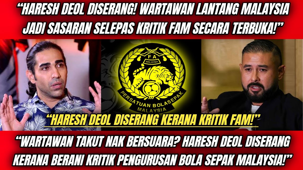 Wartawan Malaysia Didakwa Dipukul Selepas Kritik FAM! Siapa Dalang Di Sebalik Serangan Gelap Ini?