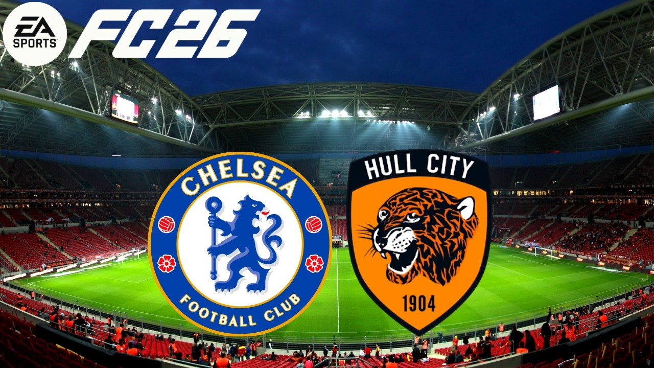🔴 CHELSEA X HULL CITY COPA DA INGLATERRA 2026 SIMULAÇÃO FUTEBOL EA FC 26