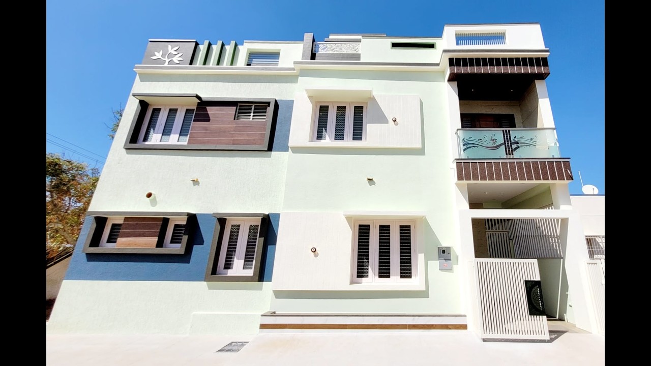 Price1.05Cr☎️8660105902 3BHK Duplex House 20x40MUDA ESouth Corner E/Facing Door Near JP Nagar Mysuru