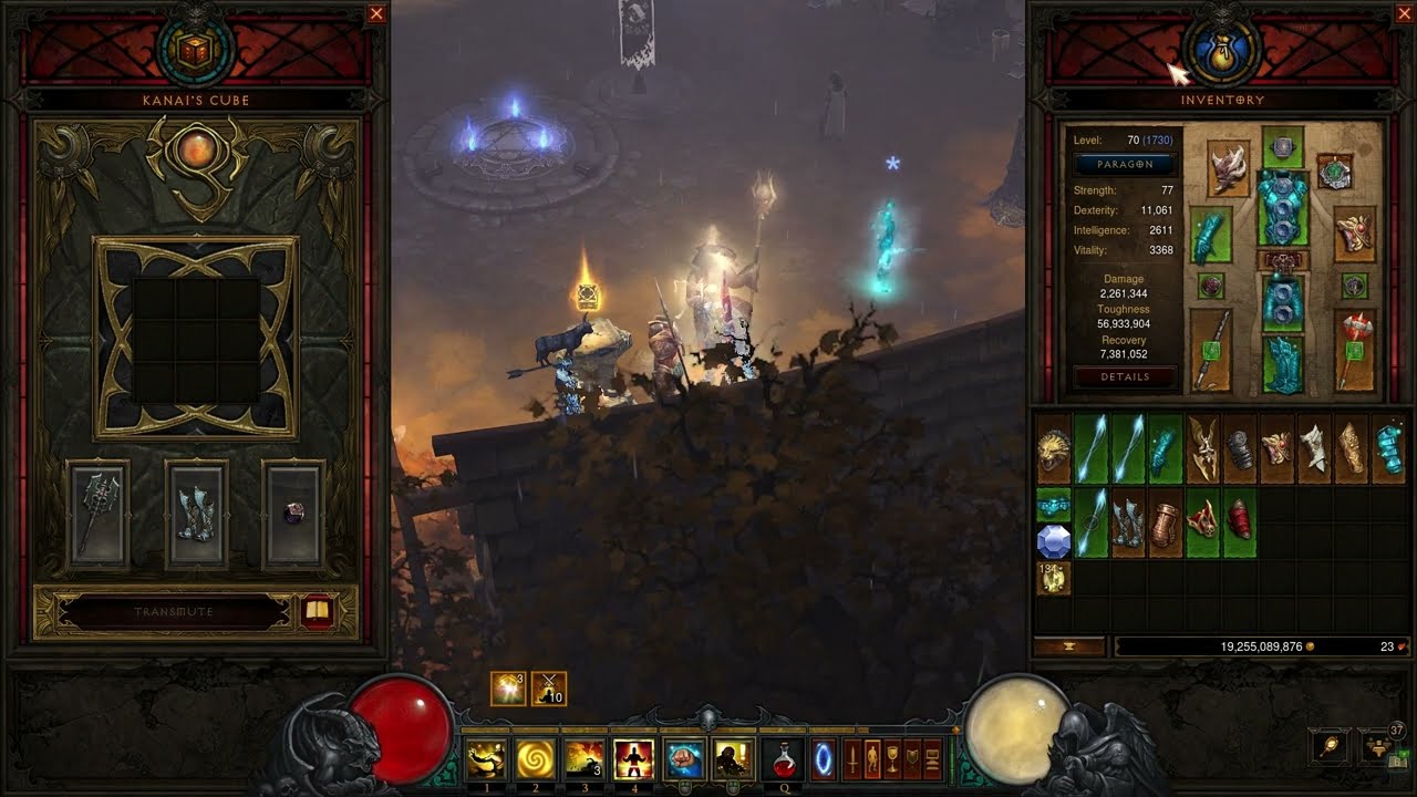 Diablo 3 Season 28 - Inna Mystic Ally Monk - T16 and GR 100+ Speeds! Fun and Easy Monk Build!