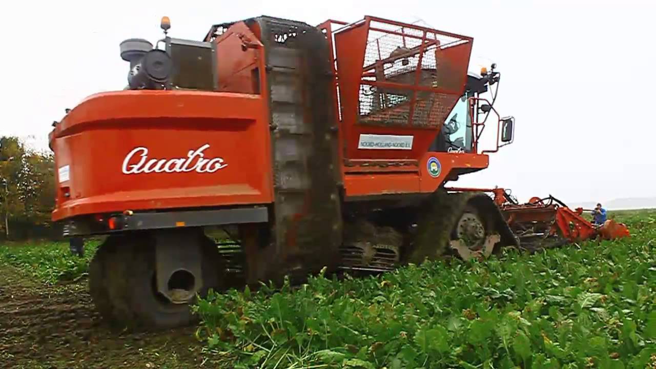 Harvesting Beets with new Agrifac Quatro.