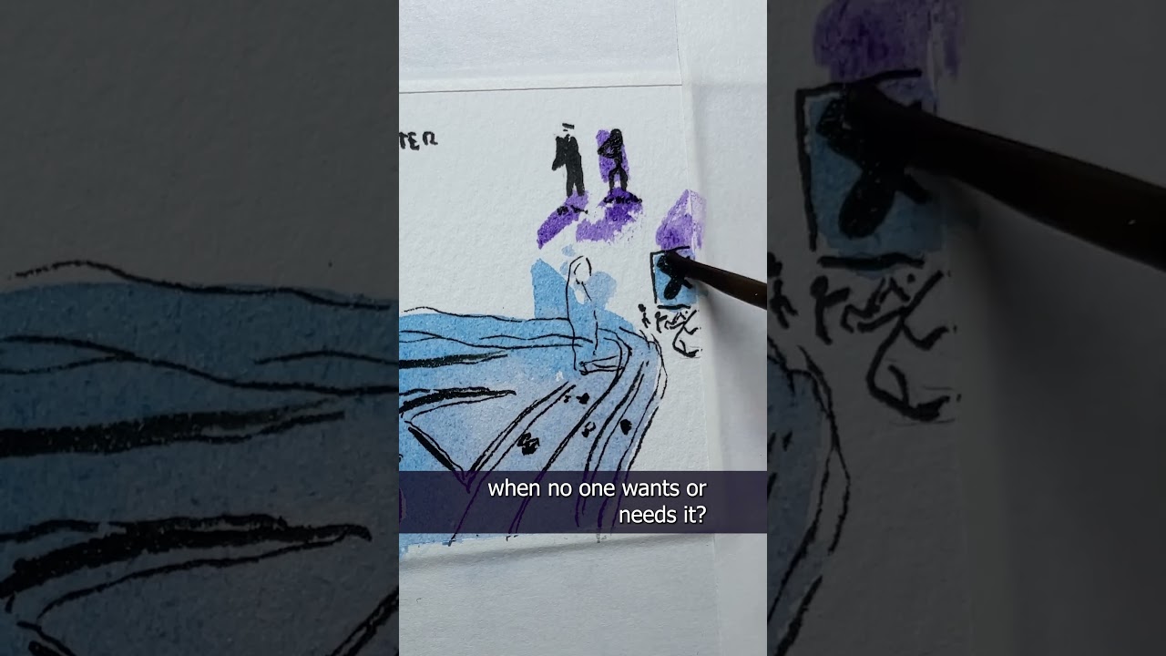 I'm Painting 100 Mini Album Covers and Today I Painted Radiohead