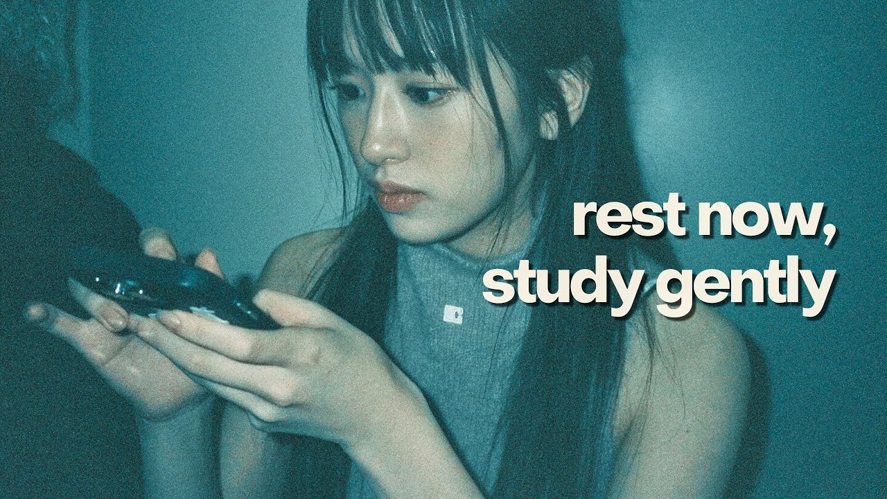 rest now, study gently — with her | lofi jazz sleep music for focus