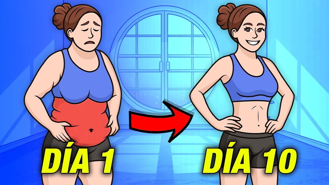 ¿No consigues eliminar la grasa abdominal ¡Prueba esto durante solo 10 días