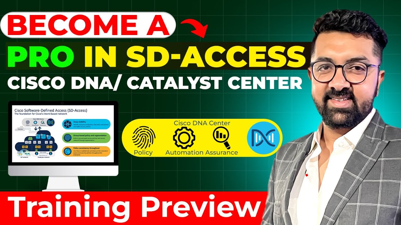 Master SD-Access Like a Pro! | Cisco DNA Center / Catalyst Center Training By ​⁠@PyNetLabs