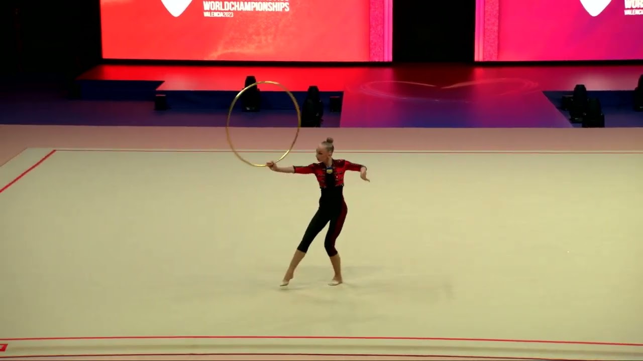 ONOPRIIENKO Viktoriia (UKR) - 2023 Rhythmic Worlds Qualifications HO Individual