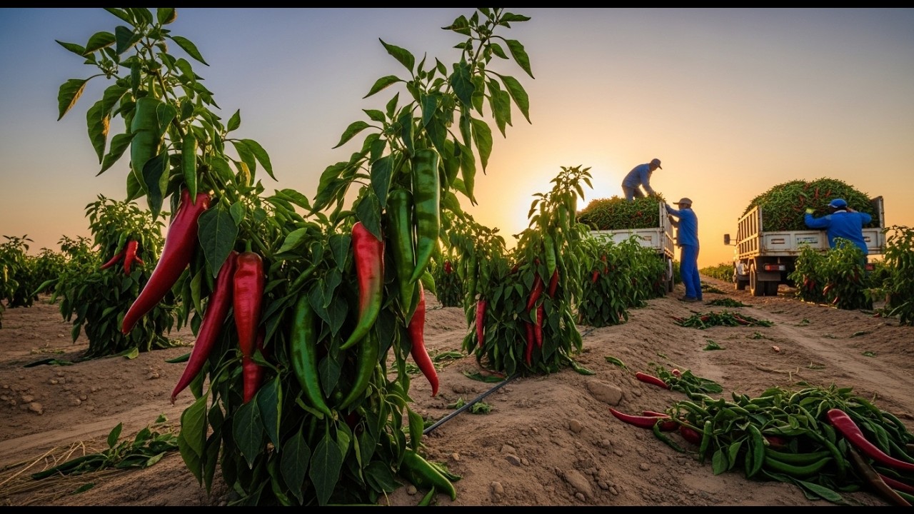They Grew Chili Peppers in the Desert | From Finding Water to Bottled Chili Sauce.