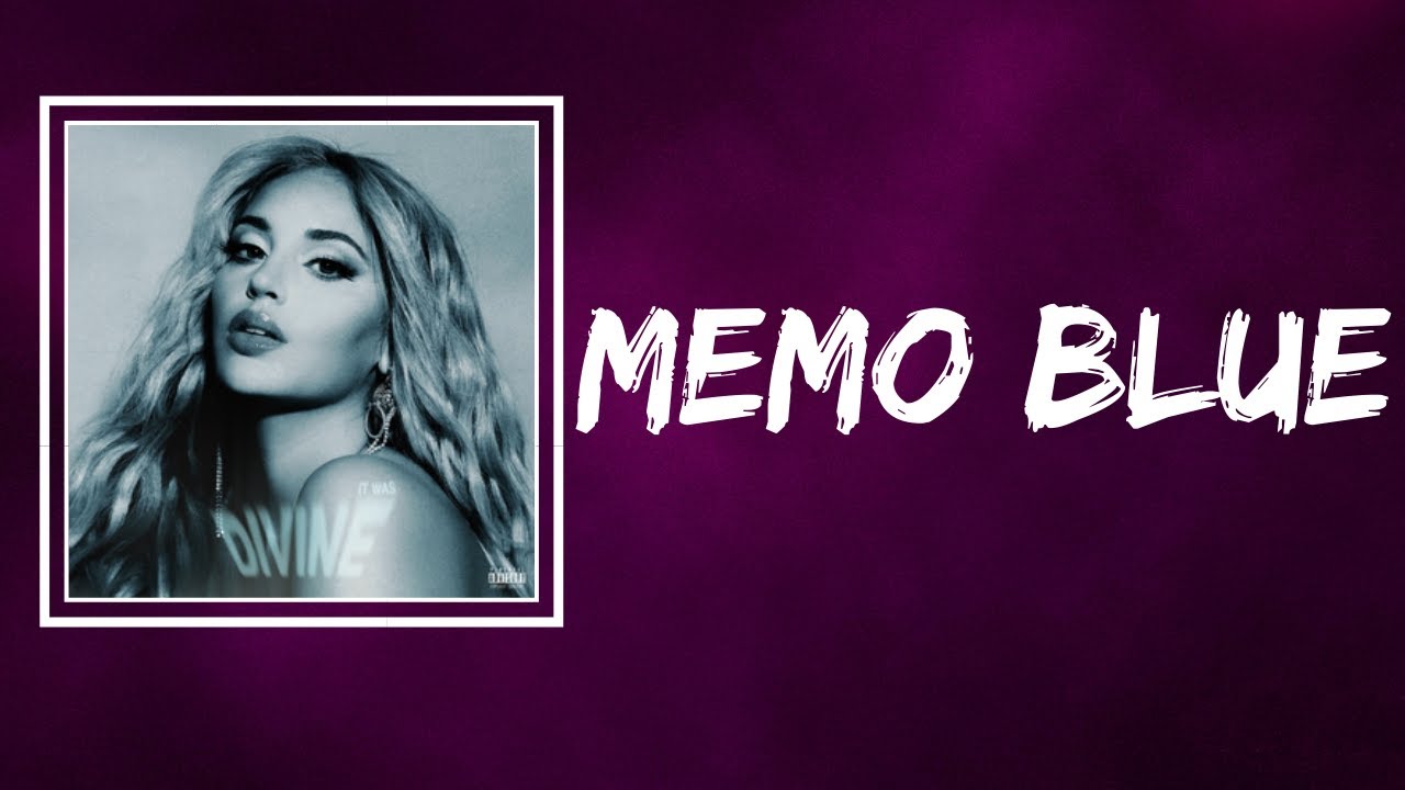 Alina Baraz - Memo Blue (Lyrics)