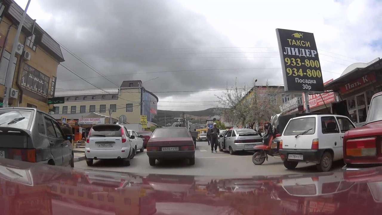 Driving in Derbent, Dagestan, Russia / Вождение в Дербенте, Дагестан, Россия