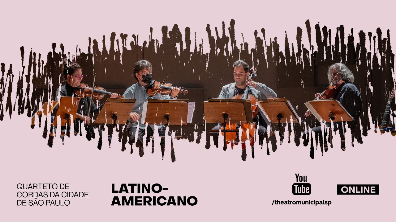 Quarteto de Cordas da Cidade de São Paulo apresenta o concerto Latino-Americano