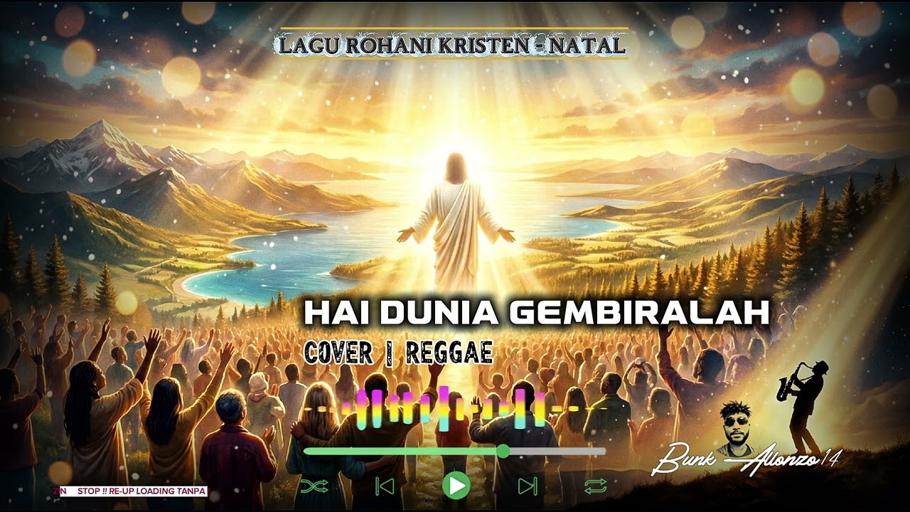 HAI DUNIA GEMBIRALAH | COVER REGGAE| BY Bunk Allonzo14 #music #coversong #natal 