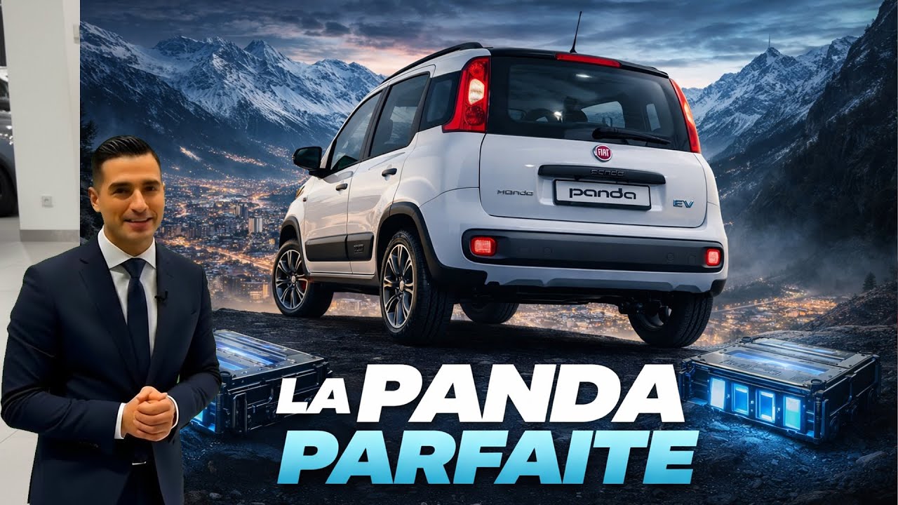 Cette Fiat électrique pourrait bien être la New Fiat Panda ultime !