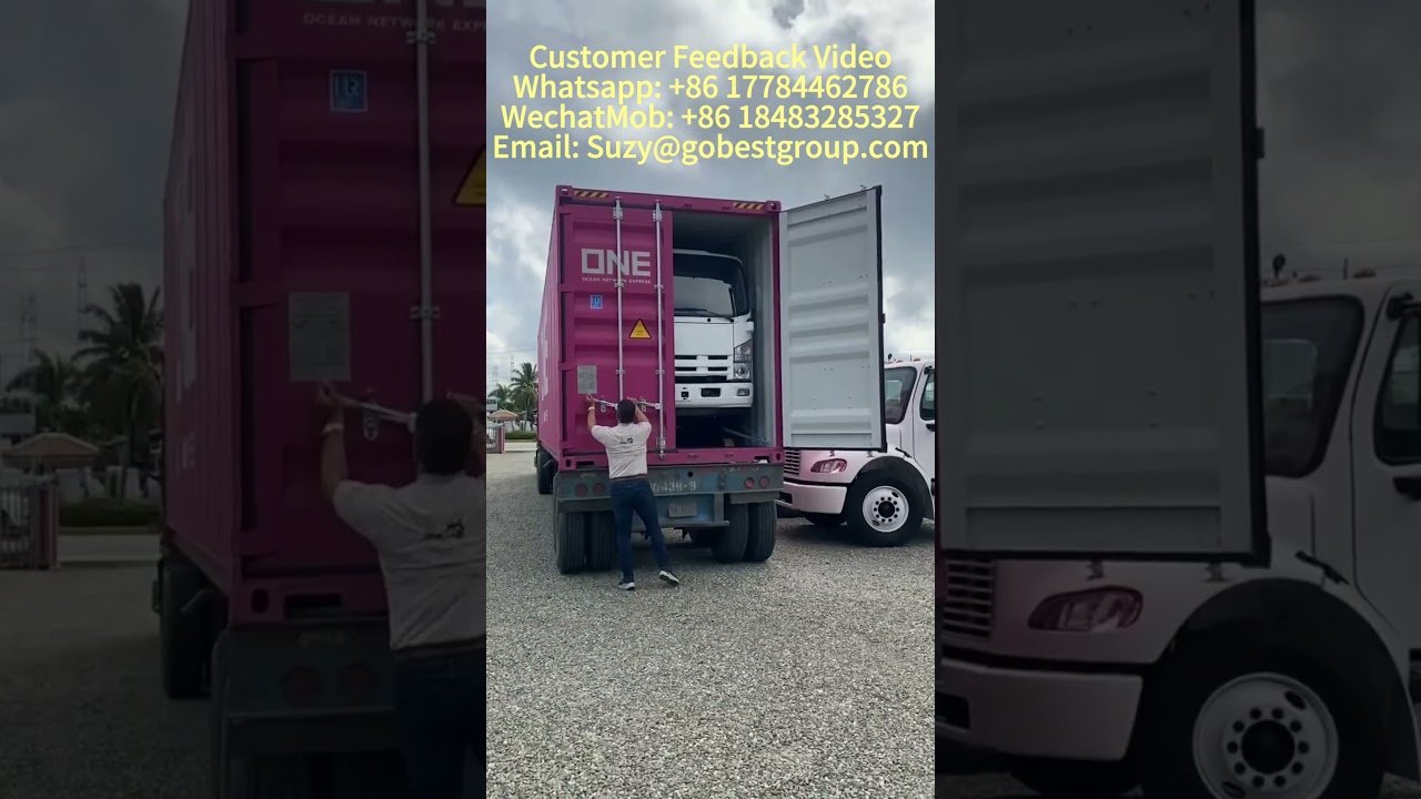 Isuzu NPR Customer Feedback Video #isuzu #automobile #asiantruck#truck #logistics #cargo #car