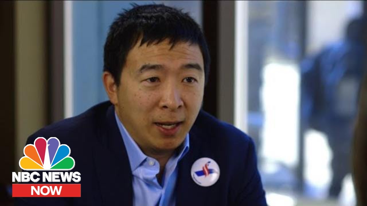 Spending The Day On The Trail With Andrew Yang | NBC News Now