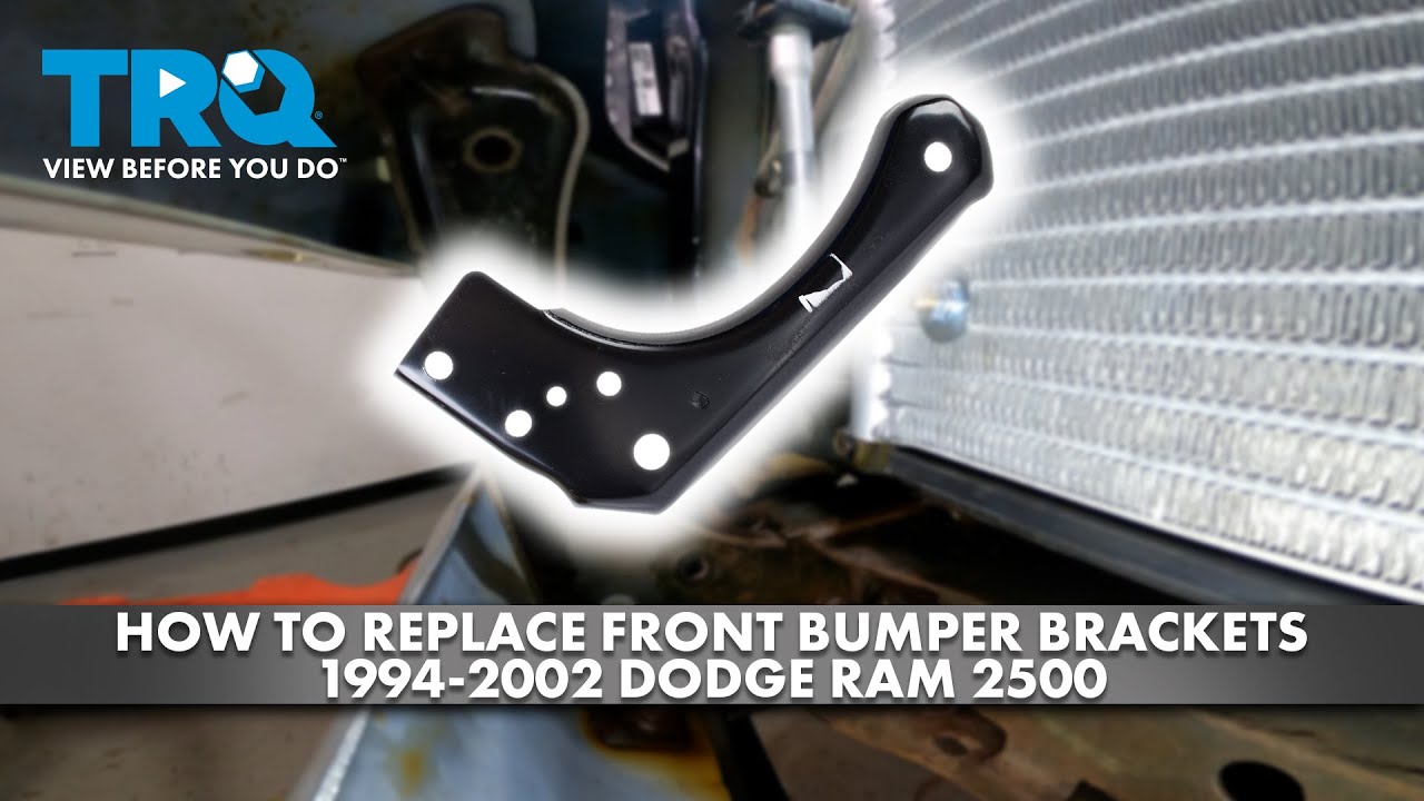 How to Replace Front Bumper Brackets 1994-2002 Dodge Ram 2500