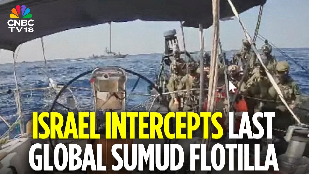 WATCH: Last Remaining Boat in Gaza Humanitarian Flotilla Intercepted by Israeli Navy | N18G