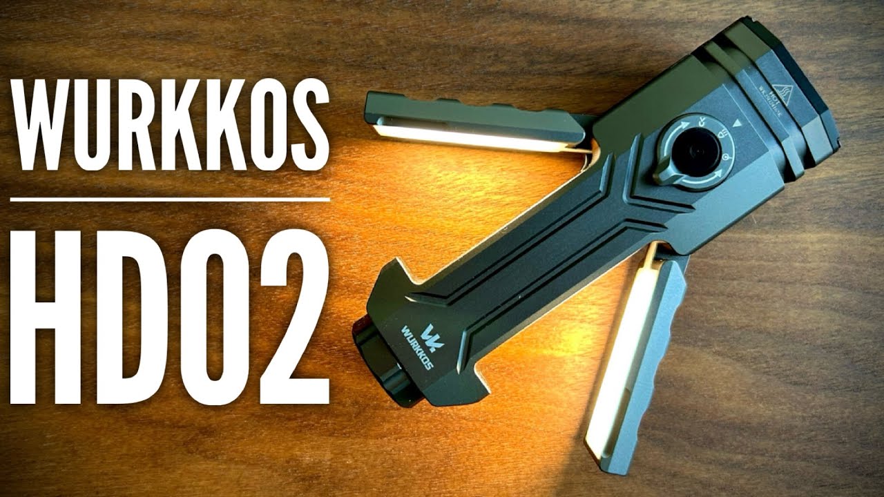 Wurkkos HD02 | Side Lights, White Beam, UV and Laser for $70!?