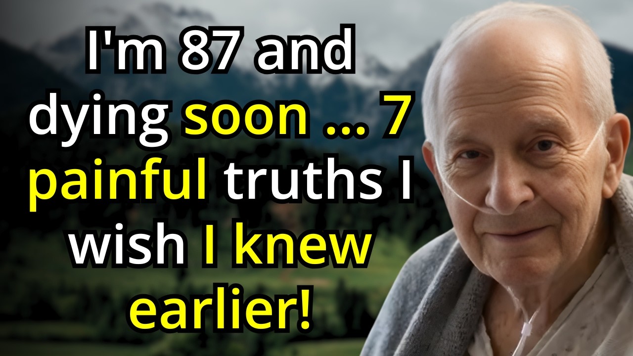 I'm 87 and Dying Soon… 7 Painful Truths I Wish I Knew Earlier