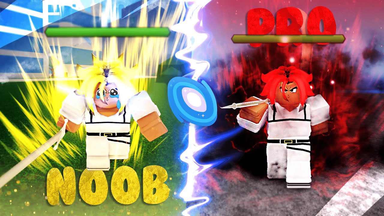 SE TORNANDO ABSURDAMENTE FORTE NESSE JOGO DE DRAGON BALL DO ROBLOX!