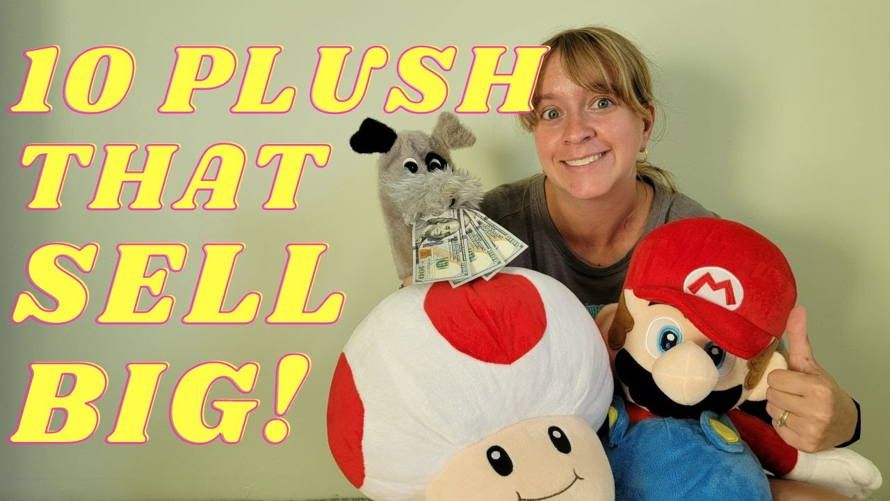 TIPS ON HOW TO MAKE MONEY SELLING PLUSH ON EBAY | RESELLING STUFFED ANIMALS | GARAGE SALE HAULS