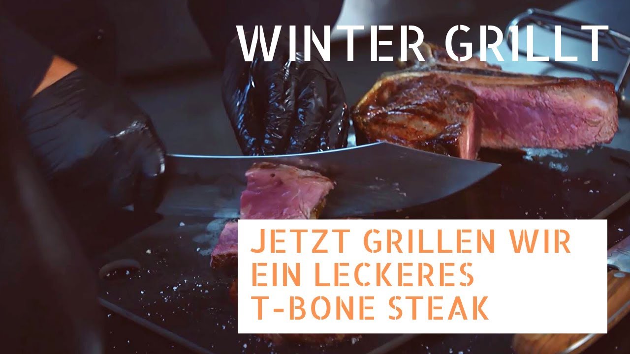 Leckeres T-Bone Steak grillen | Winter grillt
