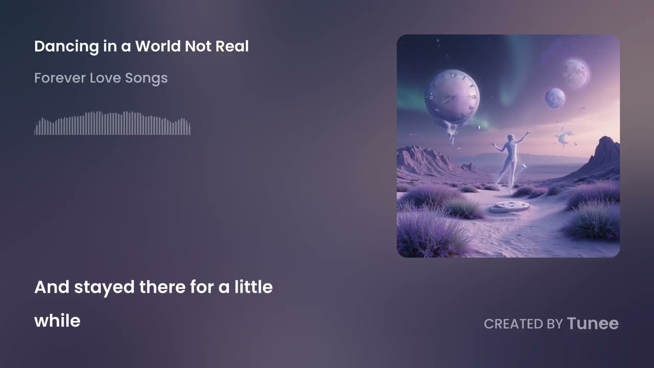 Dancing in a World Not Real