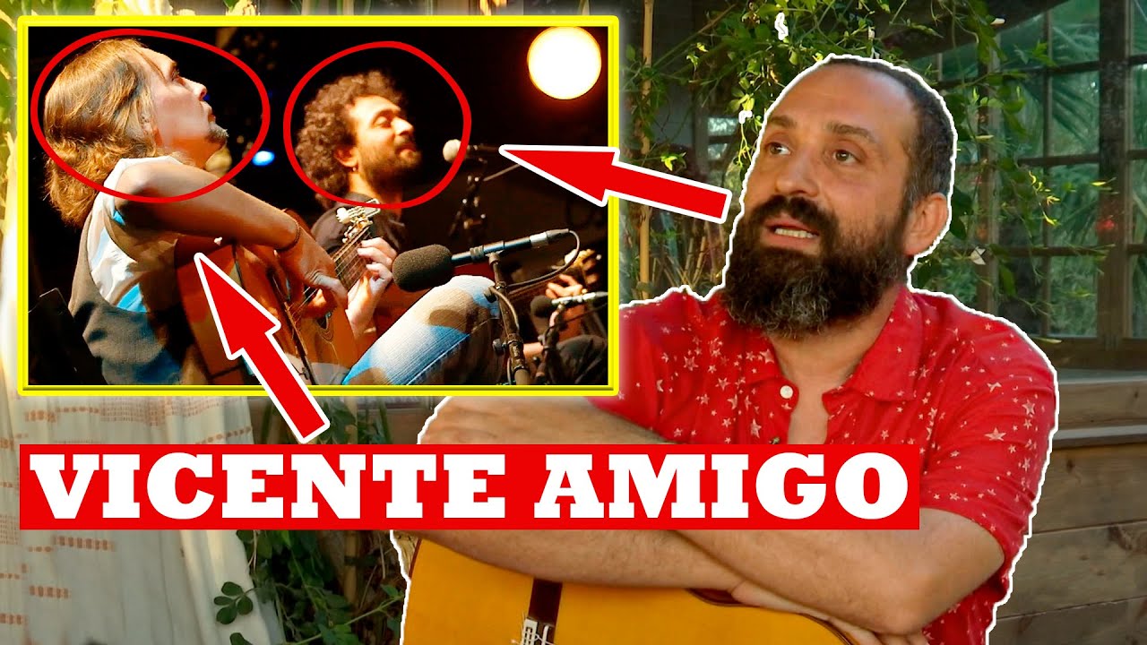 AÑIL FERNÁNDEZ cuenta la PRIMERA vez que ACOMPAÑÓ a VICENTE AMIGO en un ESCENARIO | Diario Moreno
