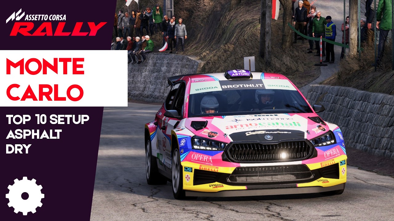 Skoda Fabia RS - MONTE CARLO SETUP | Assetto Corsa RALLY