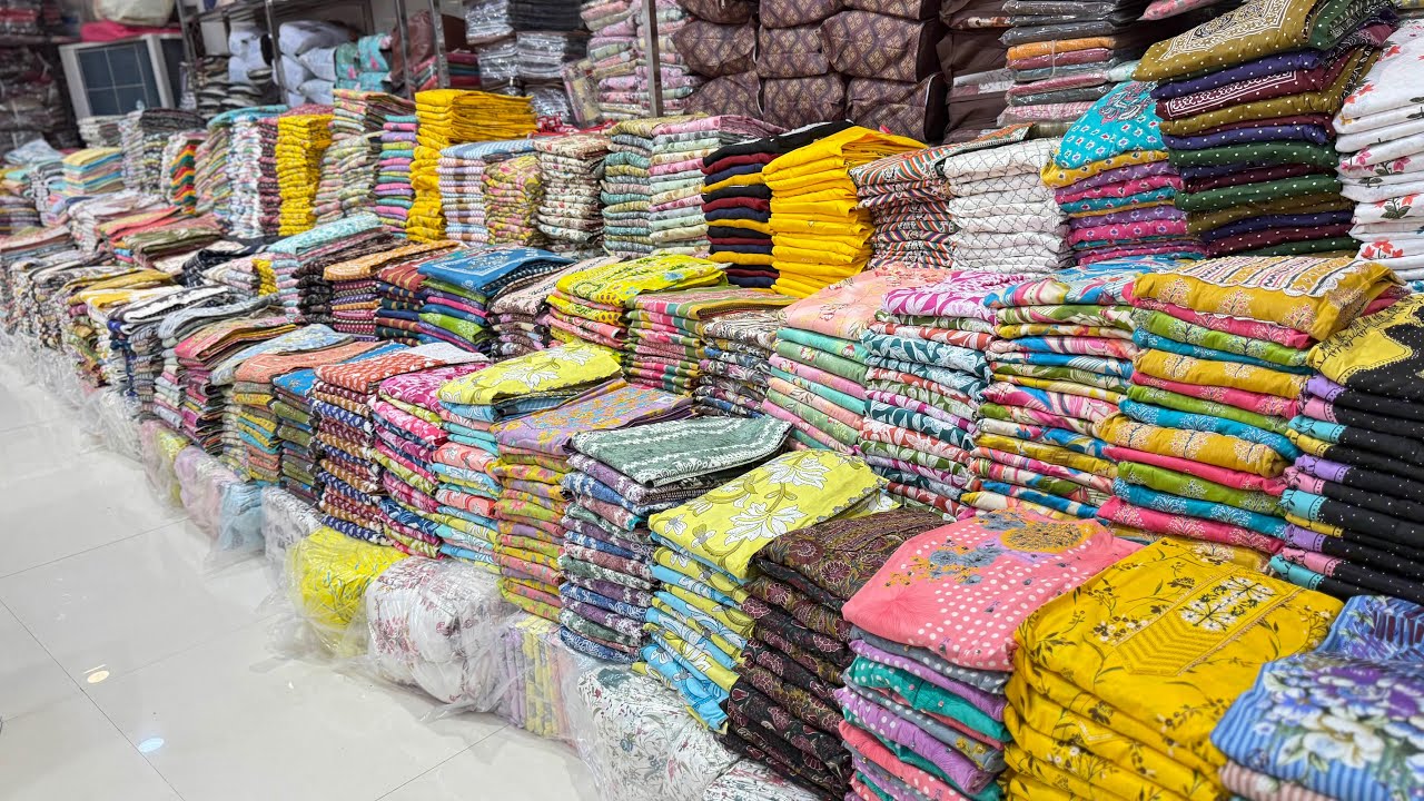 Cotton suit collection summer special Cambric and jaam suit Kamal Textile ￼