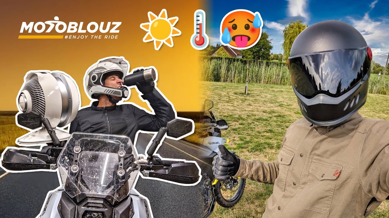 10 astuces équipements pour rouler à moto l’été et rester au frais !