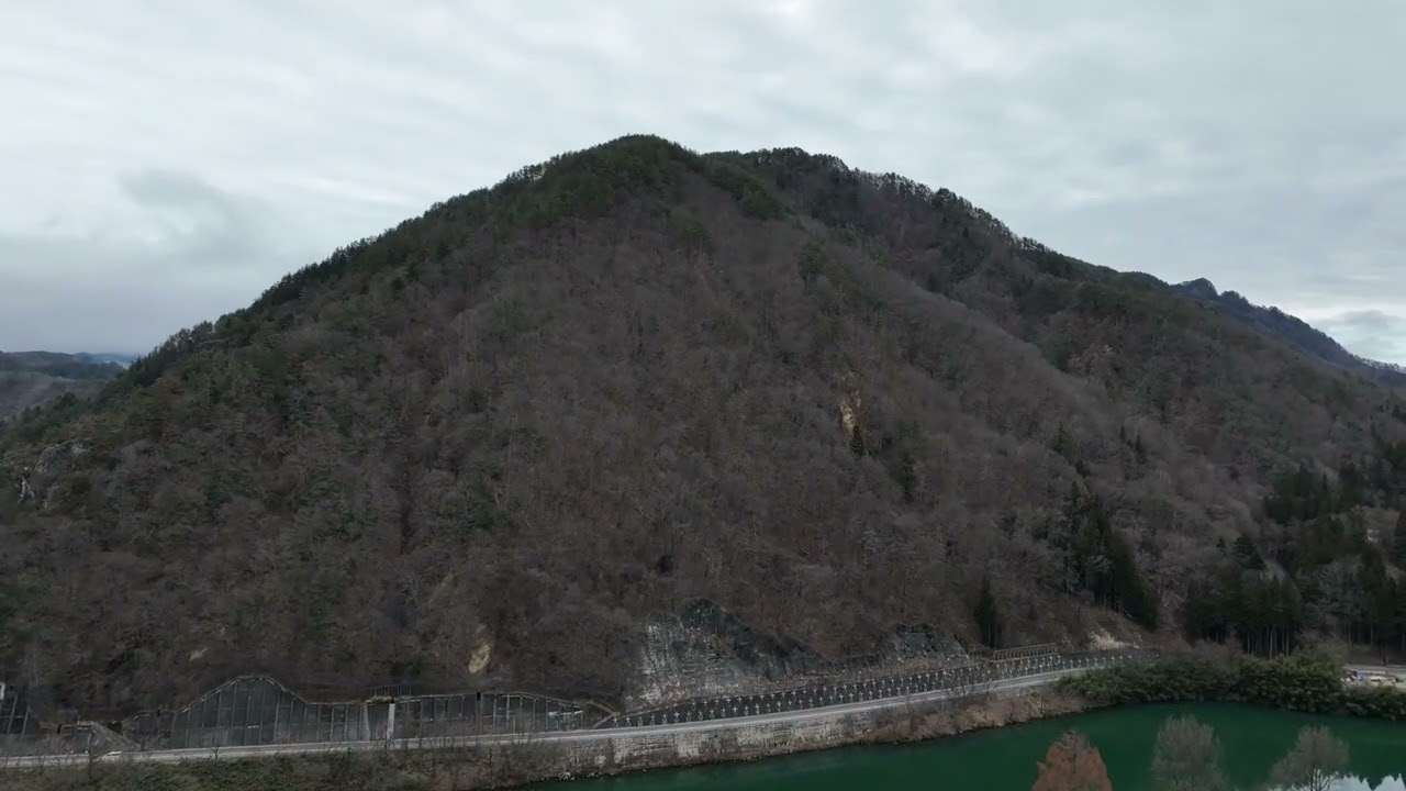 宇留賀上空からの風景