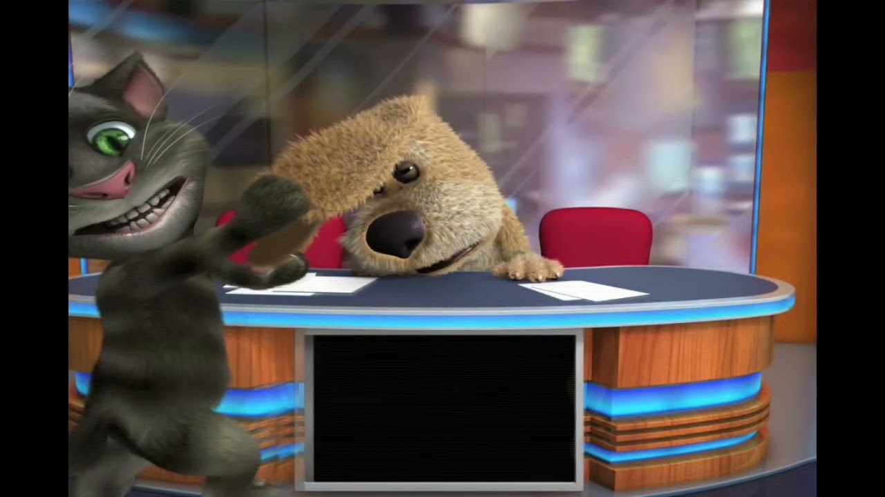 Tom and Ben News fight in different speeds 2