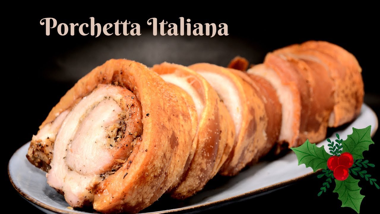La Mejor PORCHETTA que Probarás | Receta Italiana Auténtica + Tips de Cuerito