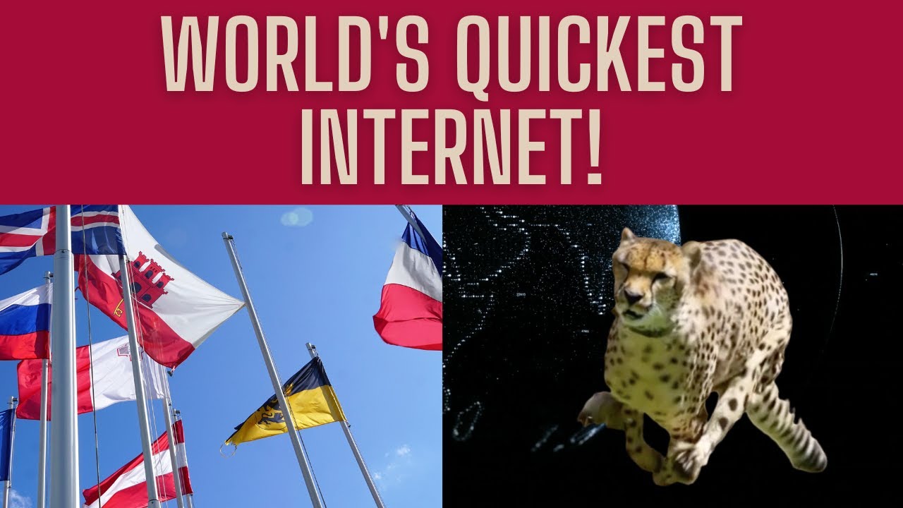 The World's Fastest Internet Speeds: Which Country is #1? 🏆