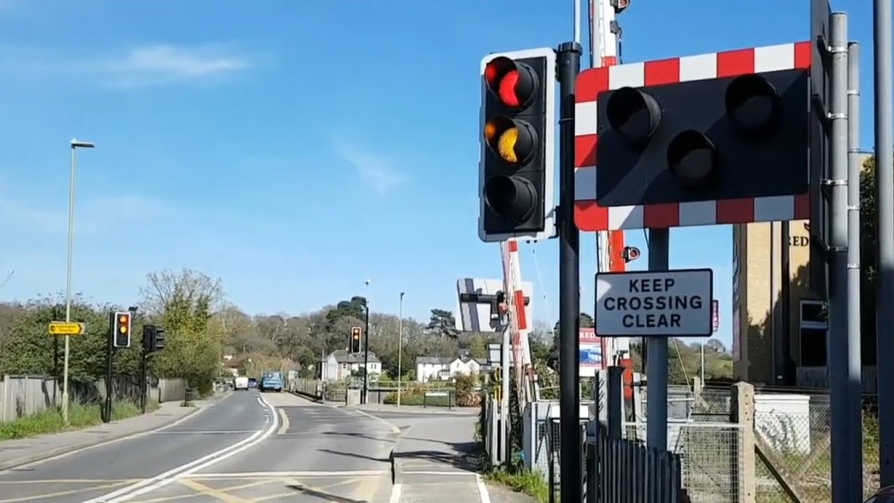 Tour of Lymington Town Level Crossing, Hampshire