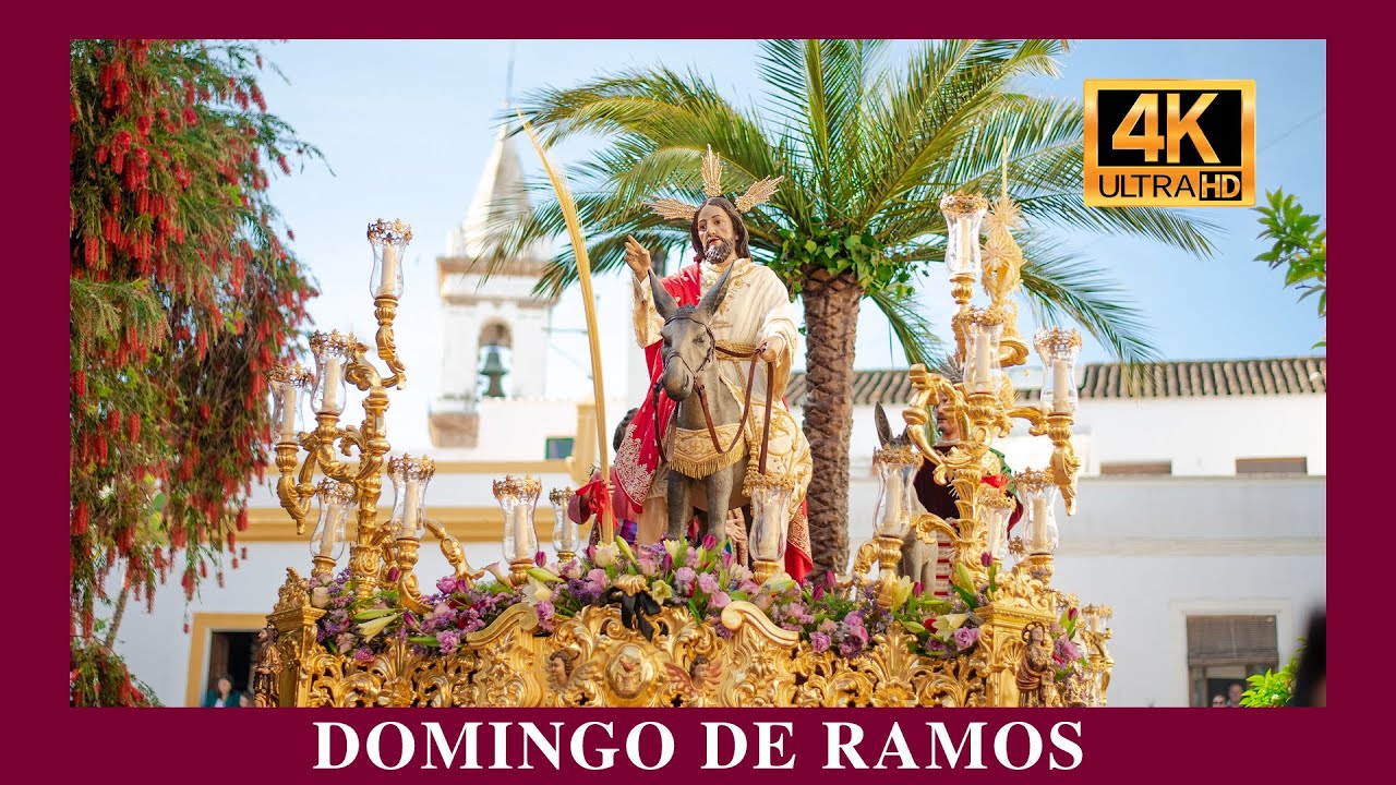 [4K] - Mulita en el Ayuntamiento - Domingo de Ramos Ayamonte 2023 | Semana Santa de Ayamonte 2023
